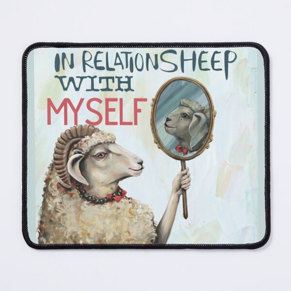 Item preview, In relationsheep with myself designed and sold by GodGoddess.