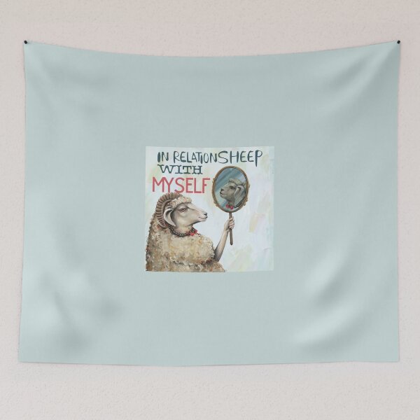 Item preview, In relationsheep with myself designed and sold by GodGoddess.