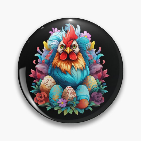 Item preview, Easter Egger Chicken no.2 designed and sold by Monokular.