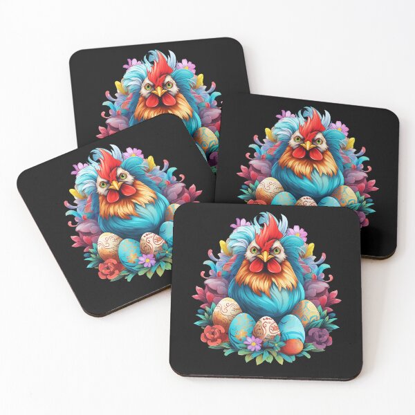 Item preview, Easter Egger Chicken no.2 designed and sold by Monokular.