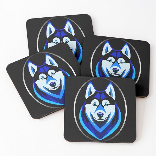 Item preview, Portrait of a Husky ,Arctic Shadows designed and sold by AgarutanPrint.