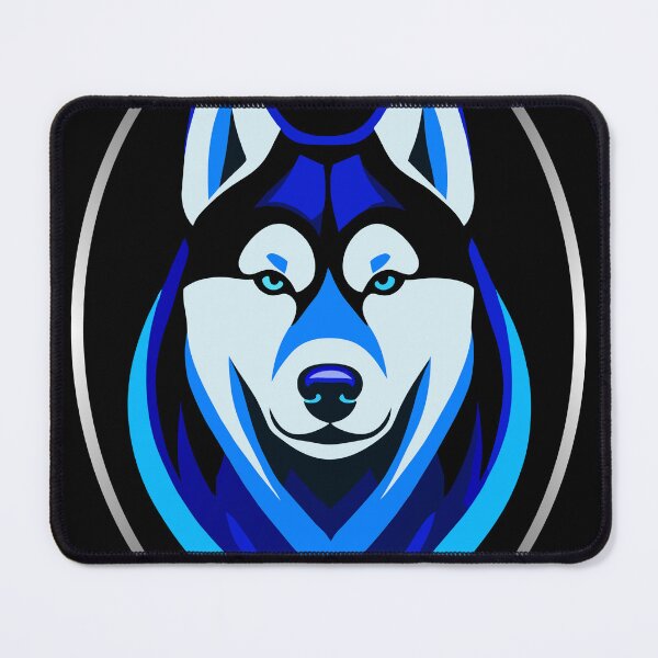 Item preview, Portrait of a Husky ,Arctic Shadows designed and sold by AgarutanPrint.