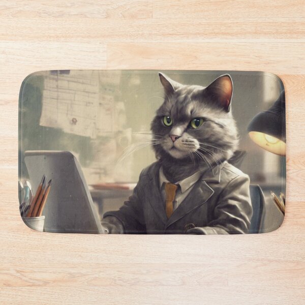 Item preview, business cat designed and sold by Catfighter.