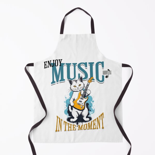 Item preview, Cat Symphony: Cats and Guitars in Retro Digital Art designed and sold by Artedig.
