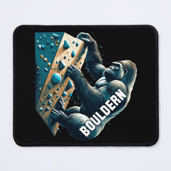 Item preview, Bouldering gorilla gift designed and sold by Pineapple-Tree.