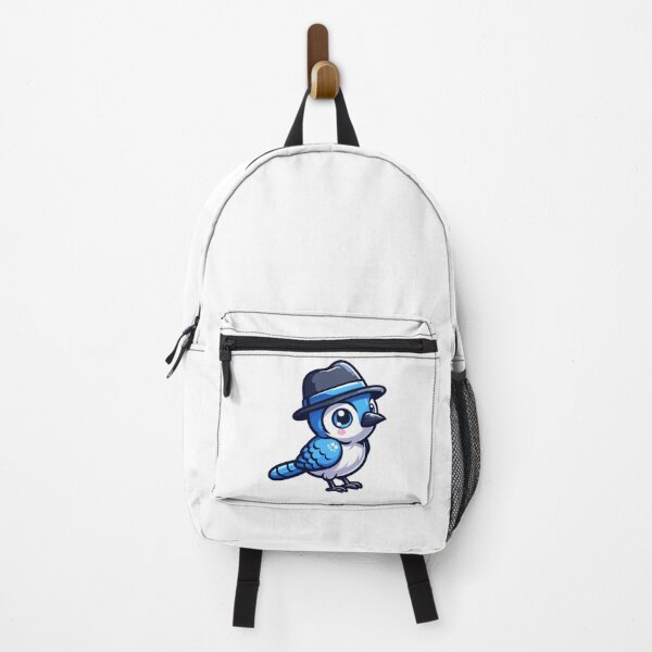 Item preview, Cool Blue Jay in Hat designed and sold by ArtfulWeave.
