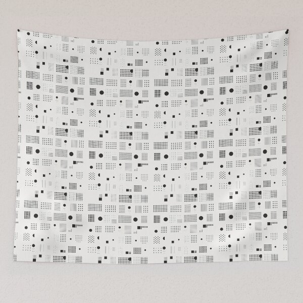 Item preview, Monochrome Harmony Pattern #8 designed and sold by Geniecreatives.