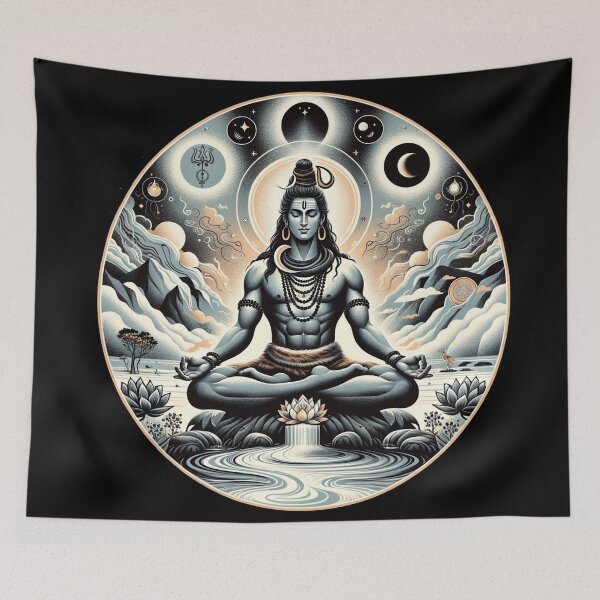Item preview, Shiva: Serenity in Yoga and Meditation designed and sold by lAnJefurtifeu.