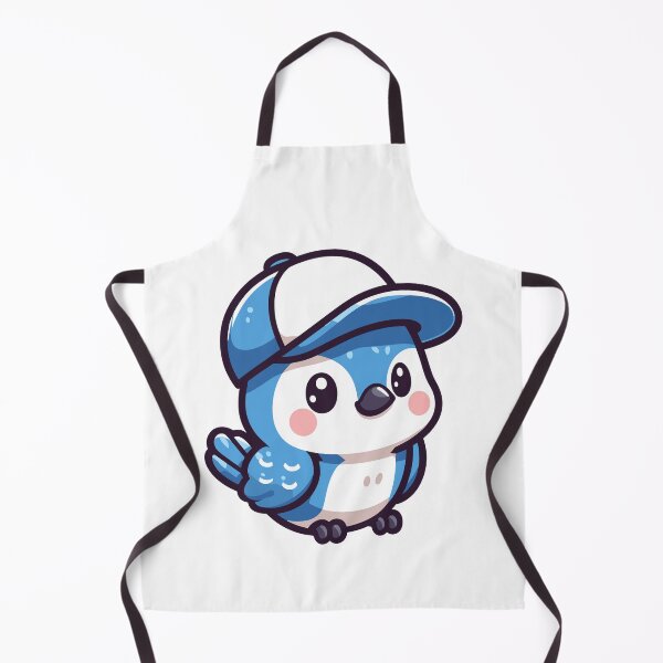 Item preview, Stylish Blue Jay with Hat designed and sold by ArtfulWeave.