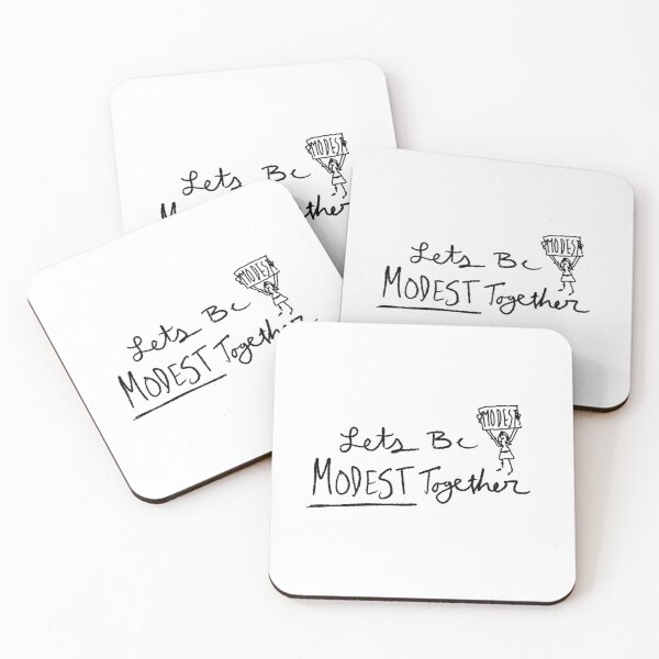 Item preview, Let's be MODEST together designed and sold by Modest Creative Company.