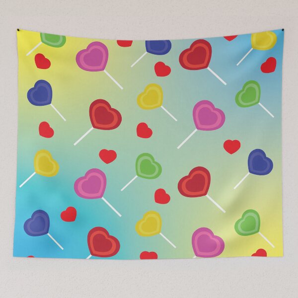 Artikelvorschau, Valentinstag-Lolly-Pops-Muster entworfen und verkauft von smalladventures.
