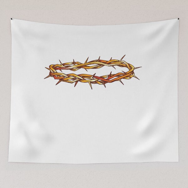 Item preview, Jesus Crown of Thorn Good Friday & Easter Christian T-Shirt designed and sold by smilup.