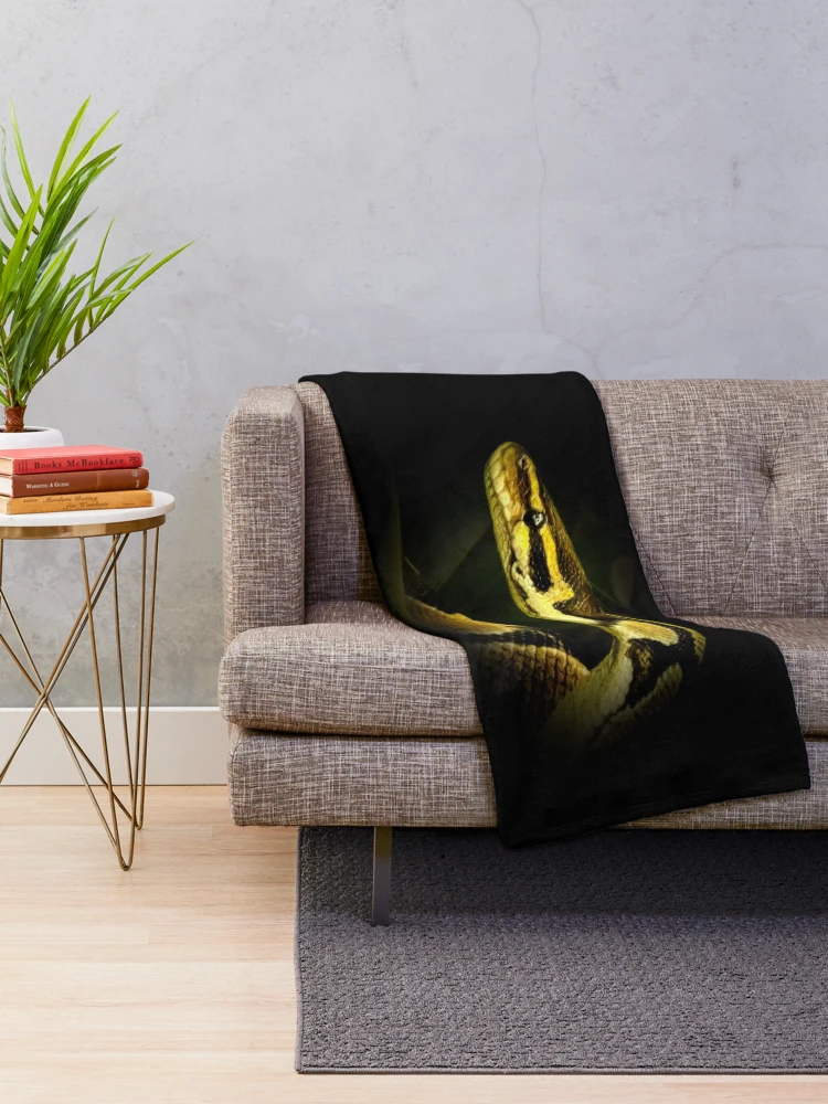 Thumbnail 2 of 6, Throw Blanket, Python designed and sold by Guardi71.