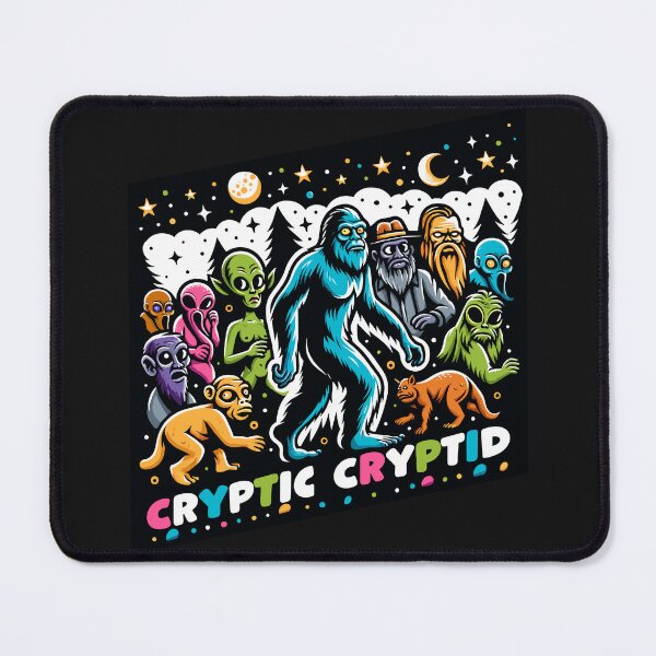 Item preview, Mystical Creatures of the Night - Cryptic Cryptid designed and sold by SerhiiArt.