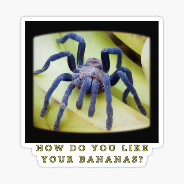 Item preview, Tarantula on the Bananas designed and sold by AstroLynx.