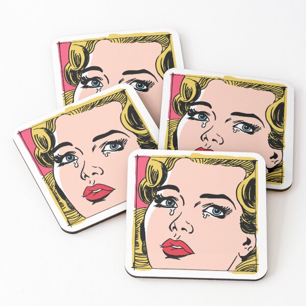 Item preview, Pop Art Girl - Angela - Cutlooseart Illustration By Peter Taylor Ward designed and sold by cutlooseart.