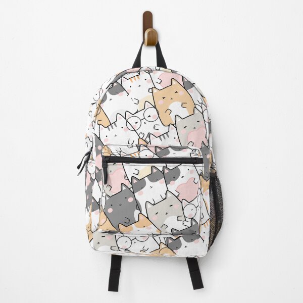 Item preview, Adorable Cute Playful Cat, Cartoon Pet Kitten Pattern designed and sold by abartisanstudio.