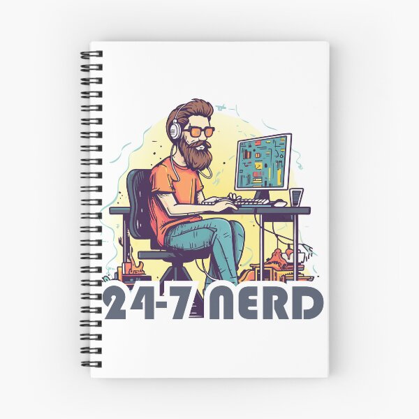 Item preview, 24-7 nerd for programmers and gamers designed and sold by webinatic.