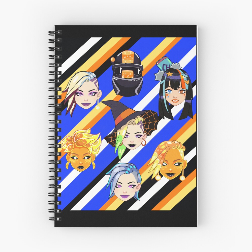 Item preview, Spiral Notebook designed and sold by Gigislab.