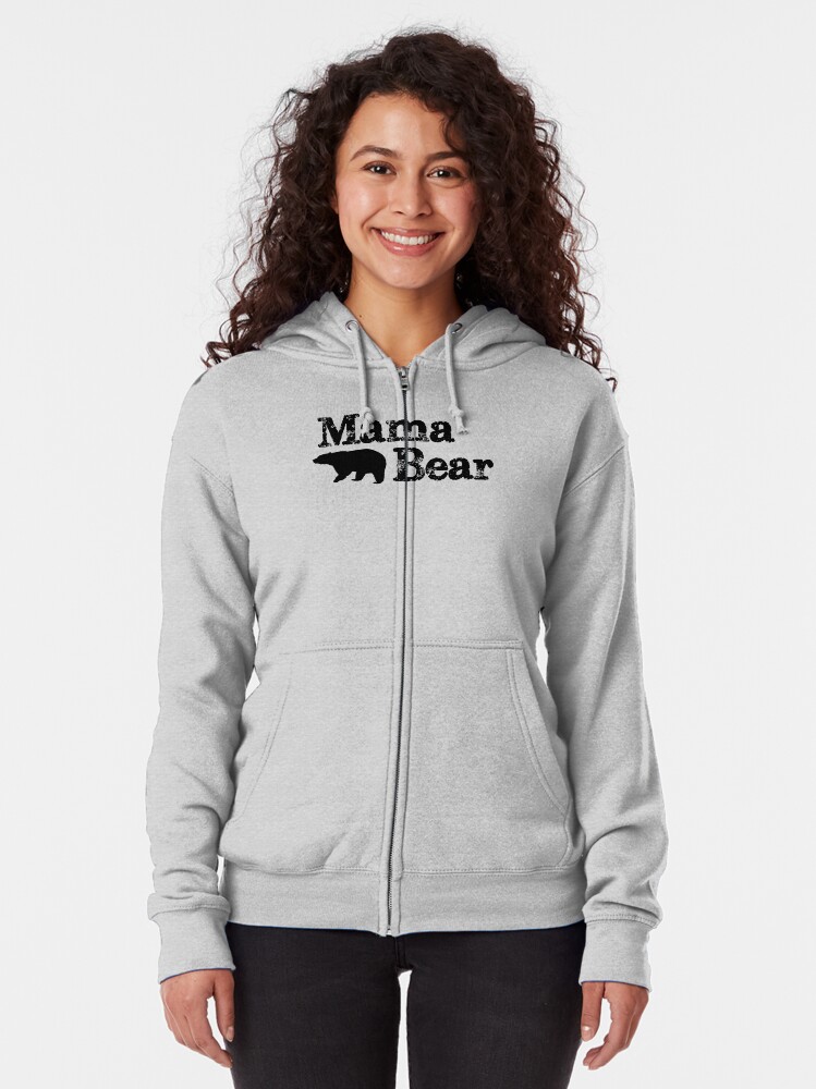 Mother's Day Gift for Mom Women Hoodie Mommy Mama Bear