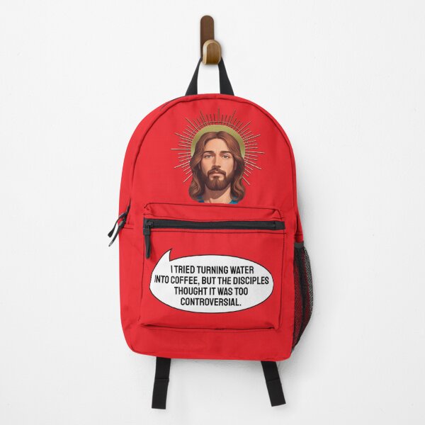 Item preview, Jesus head with speech bubble designed and sold by HarridanCreates.