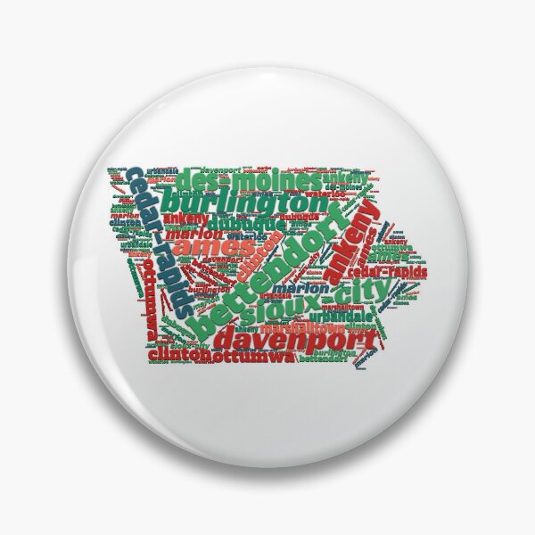 Item preview, Iowa Cities designed and sold by Yzakreativ.