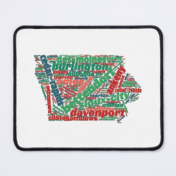 Item preview, Iowa Cities designed and sold by Yzakreativ.