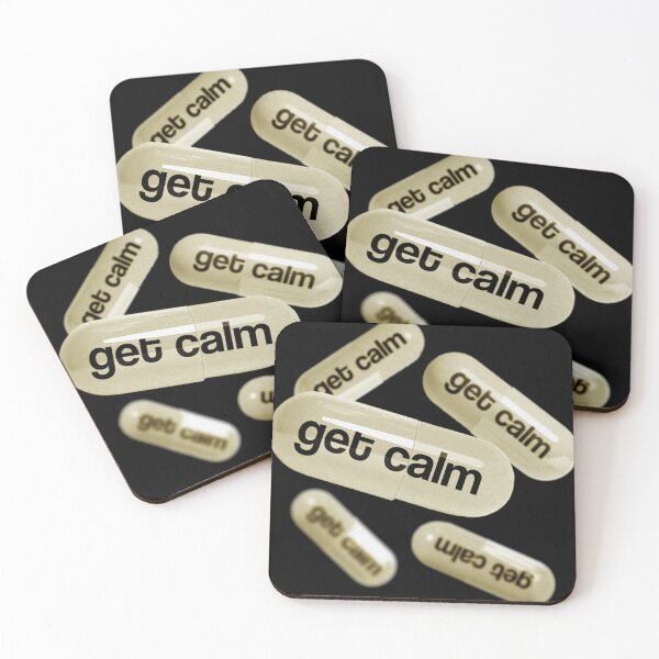 Item preview, GET CALM designed and sold by MadebyHerb.