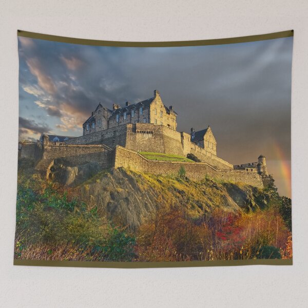 Item preview, Edinburgh Castle Rainbow designed and sold by Alisonchambers2.