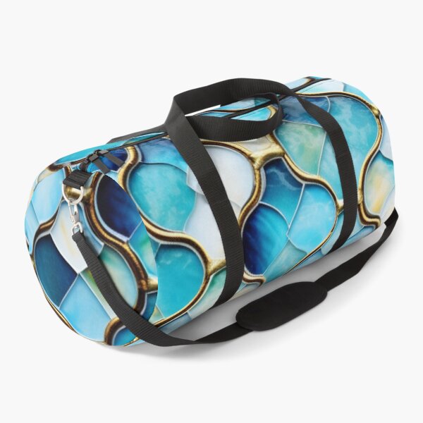 Item preview, Cool Jade & Icy Blue Decorative Moroccan Tile Pattern designed and sold by GrinGalore.