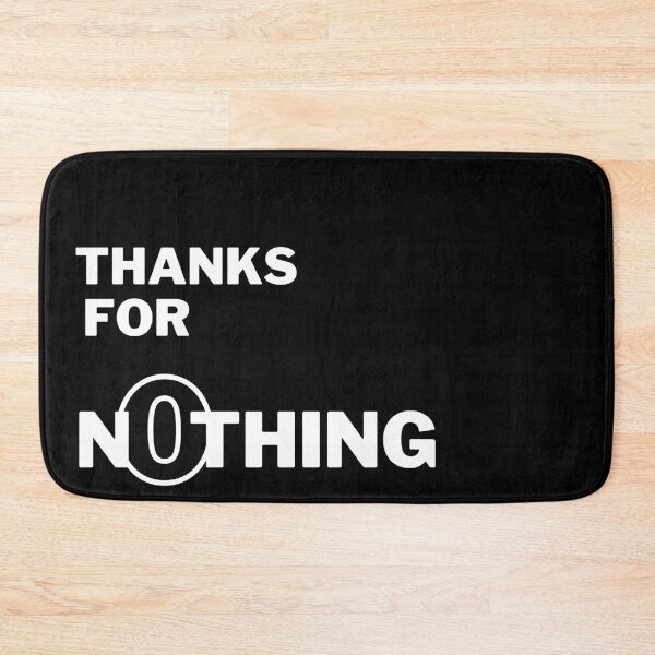 Item preview, Thanks for n0thing - Black designed and sold by Frosstize.