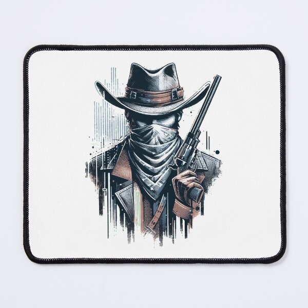 Item preview, Mysterious Cowboy: Unique Western Clothing and Accessories! designed and sold by elmartdesign.
