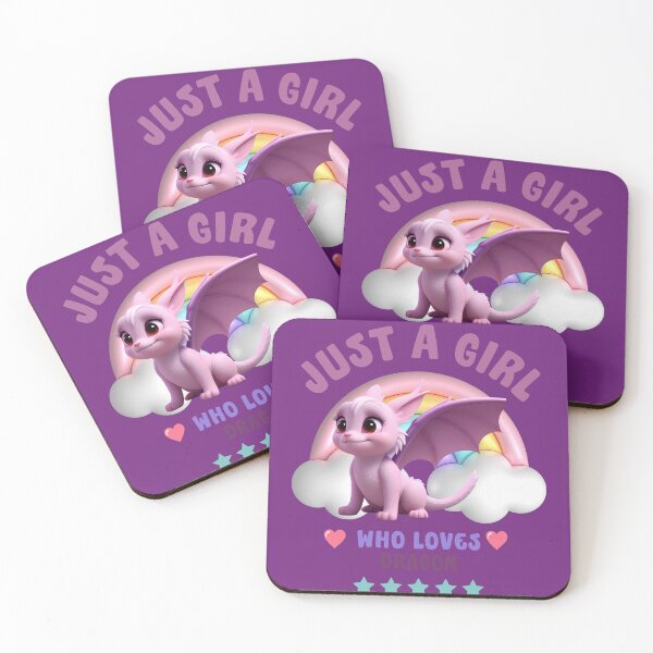 Item preview, Just a girl who loves dragon designed and sold by ManikRaja.