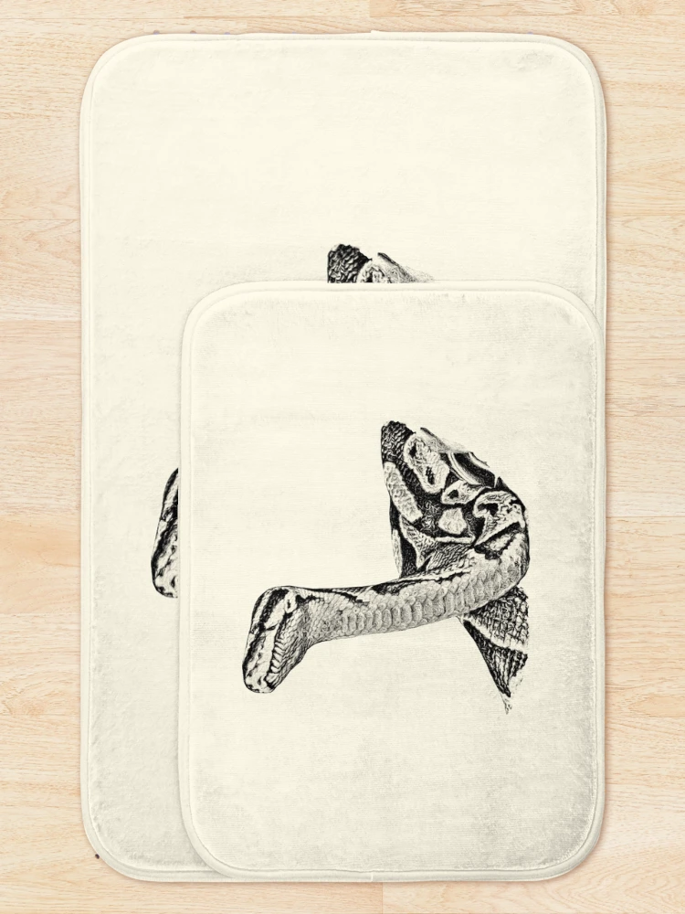 Thumbnail 5 of 6, Bath Mat, Python designed and sold by Guardi71.