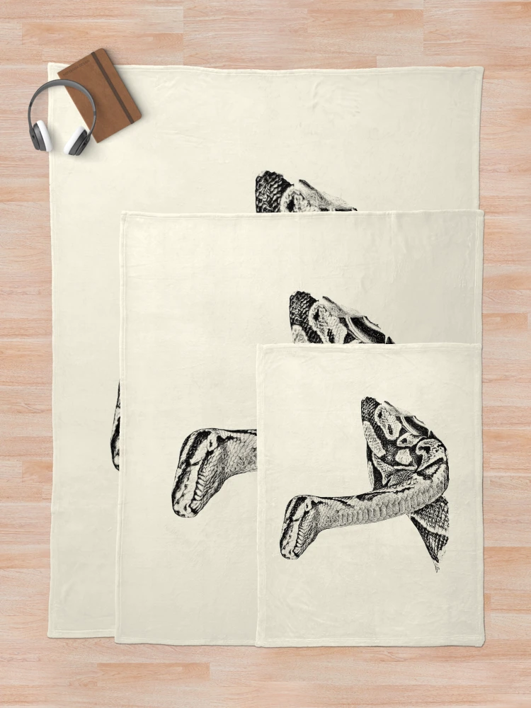 Thumbnail 5 of 6, Throw Blanket, Python designed and sold by Guardi71.