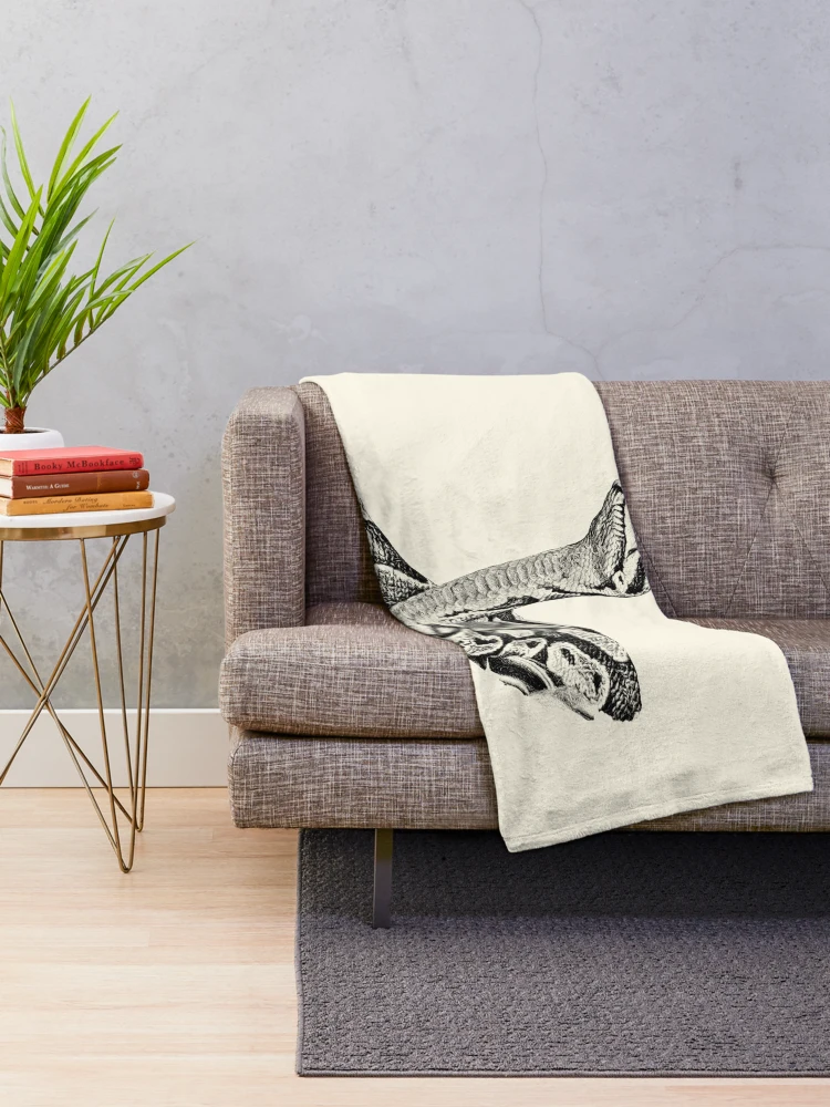 Thumbnail 2 of 6, Throw Blanket, Python designed and sold by Guardi71.