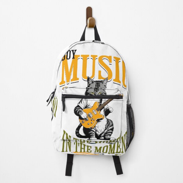 Item preview, Feline Symphony: Retro Digital Art with Cats and Guitars designed and sold by Artedig.
