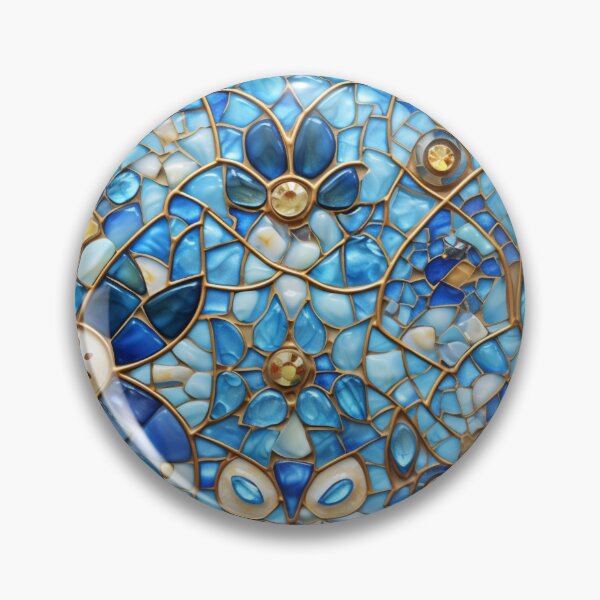Item preview, Majestic Flowers Tile Pattern designed and sold by GrinGalore.