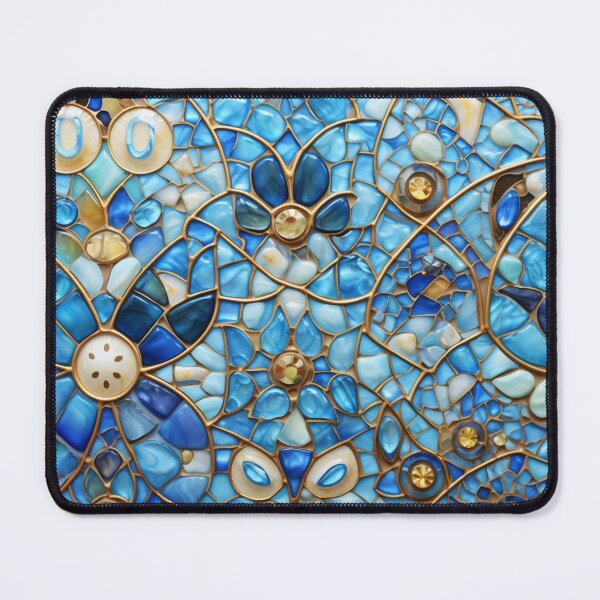 Item preview, Majestic Flowers Tile Pattern designed and sold by GrinGalore.