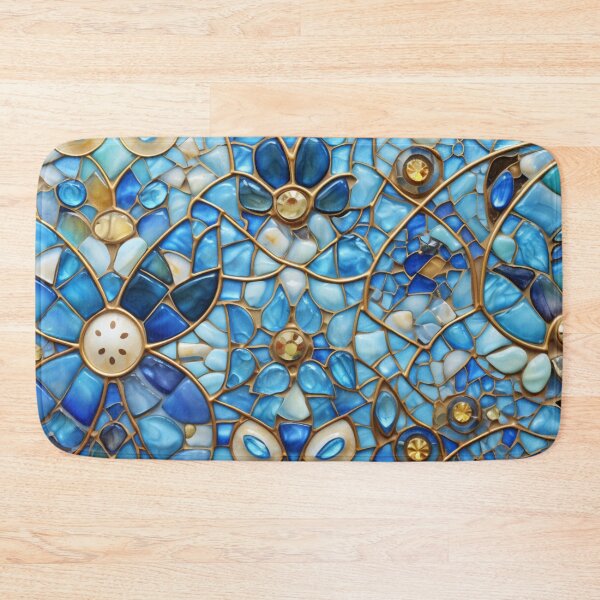 Item preview, Majestic Flowers Tile Pattern designed and sold by GrinGalore.