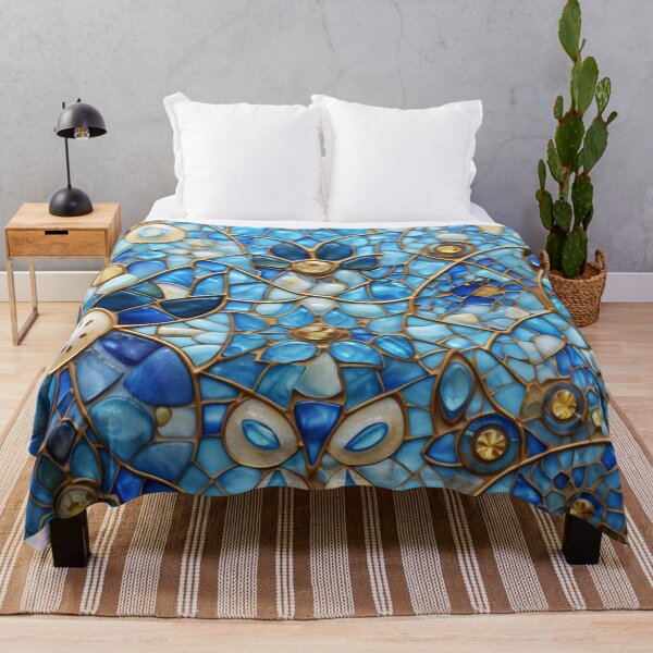 Item preview, Majestic Flowers Tile Pattern designed and sold by GrinGalore.