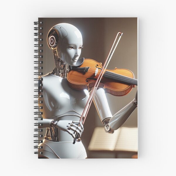 Item preview, Sonata cibernética: el violinista robótico designed and sold by GoBeyondChannel.