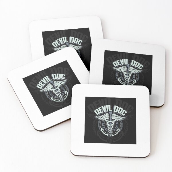 Item preview, US Navy/US Marine Corps Fleet Marine Force Corpsmen "Devil Doc"  designed and sold by MilitaryPlus.