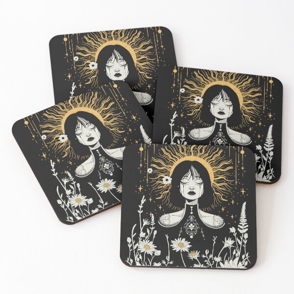 Item preview, Slumber - Witchy Botanical Tarot Art designed and sold by daianaart.