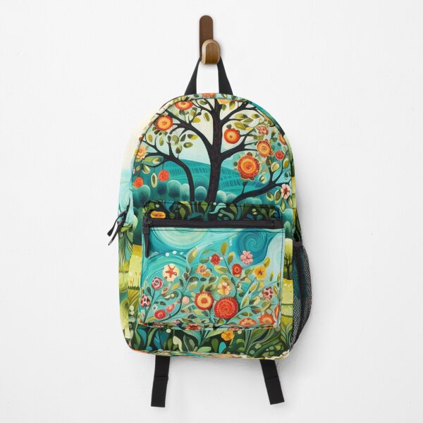 Item preview, Colorful Floral Trees in Orchard designed and sold by Neika Shimm Designs.