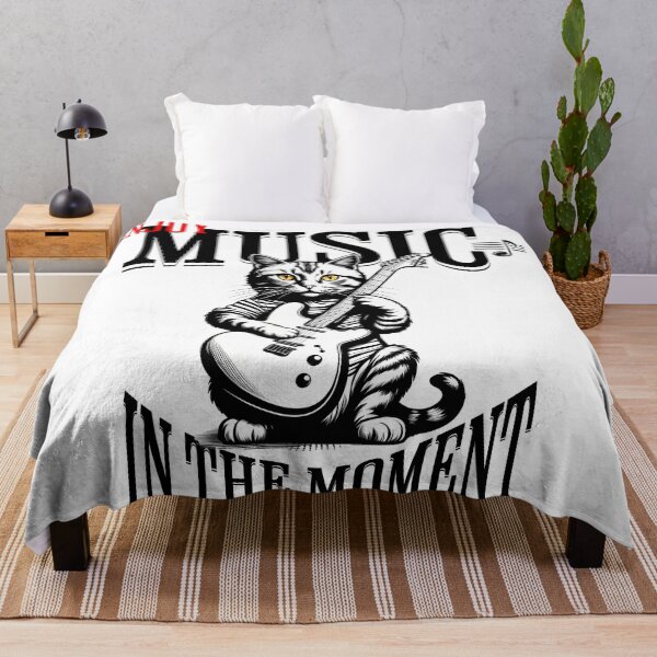 Item preview, Vintage Feline Notes: Cats and Guitars in Digital Art designed and sold by Artedig.