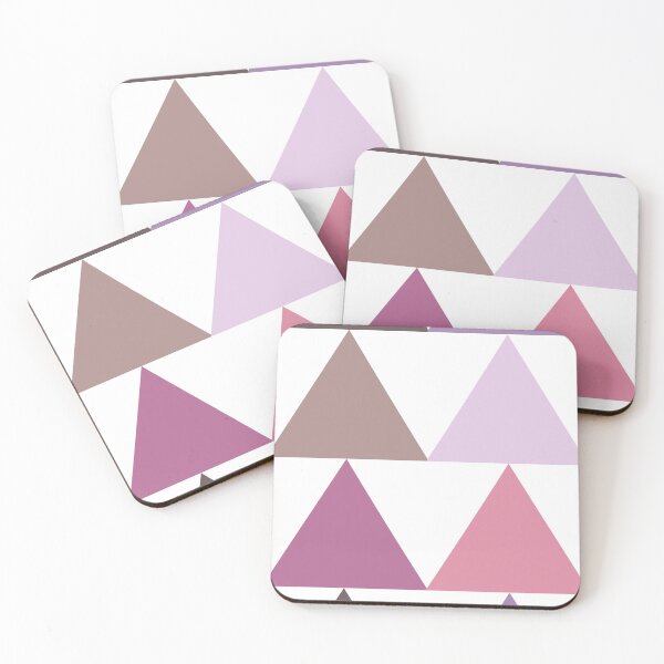 Item preview, White and Purple Triangles designed and sold by Coral-Cases.