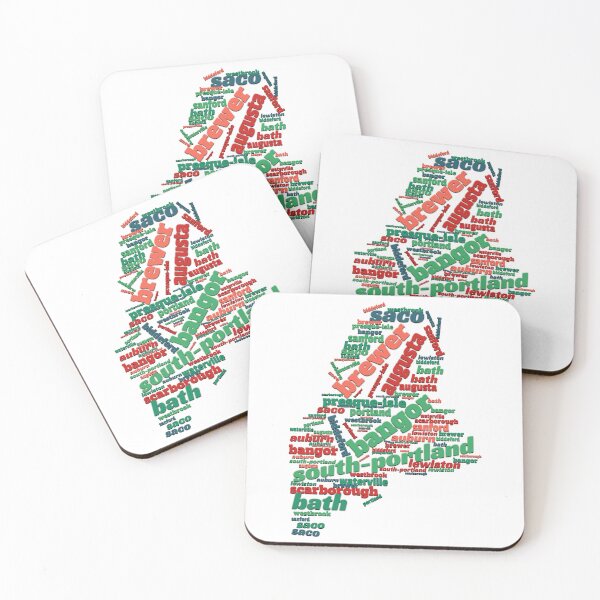 Item preview, Maine Cities designed and sold by Yzakreativ.