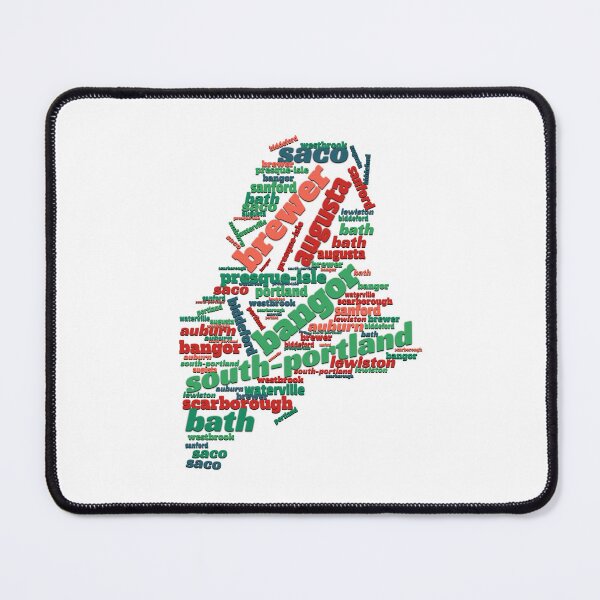 Item preview, Maine Cities designed and sold by Yzakreativ.