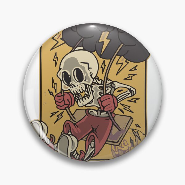 Item preview, Swinging Skull Swingtime designed and sold by The  Qash.